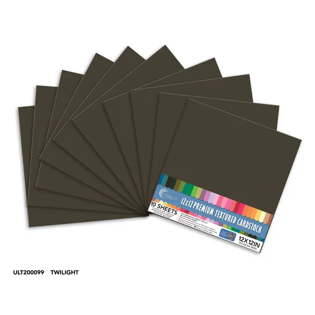 Couture Creations Twilight kartong 12x12 10 ark 216 gsm