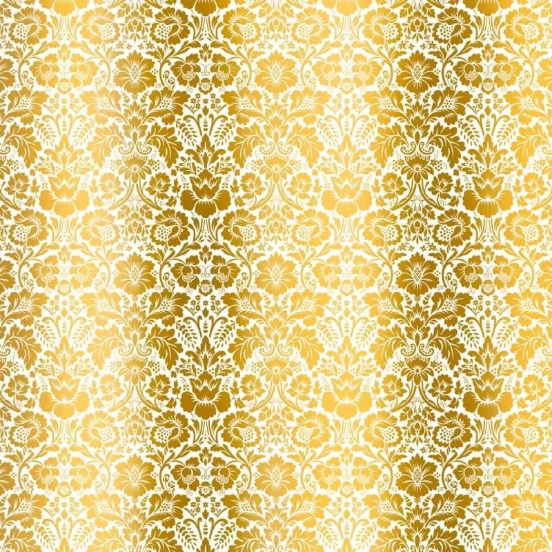 Korthobby Kora Damask Dalia kartong gullfolie