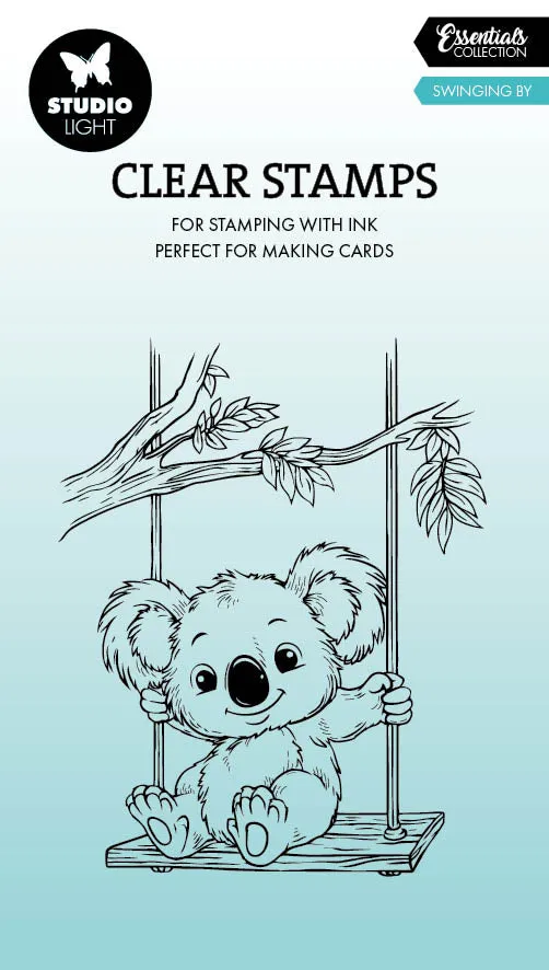Studio Light Essentials Swinging by Koala stempel koala