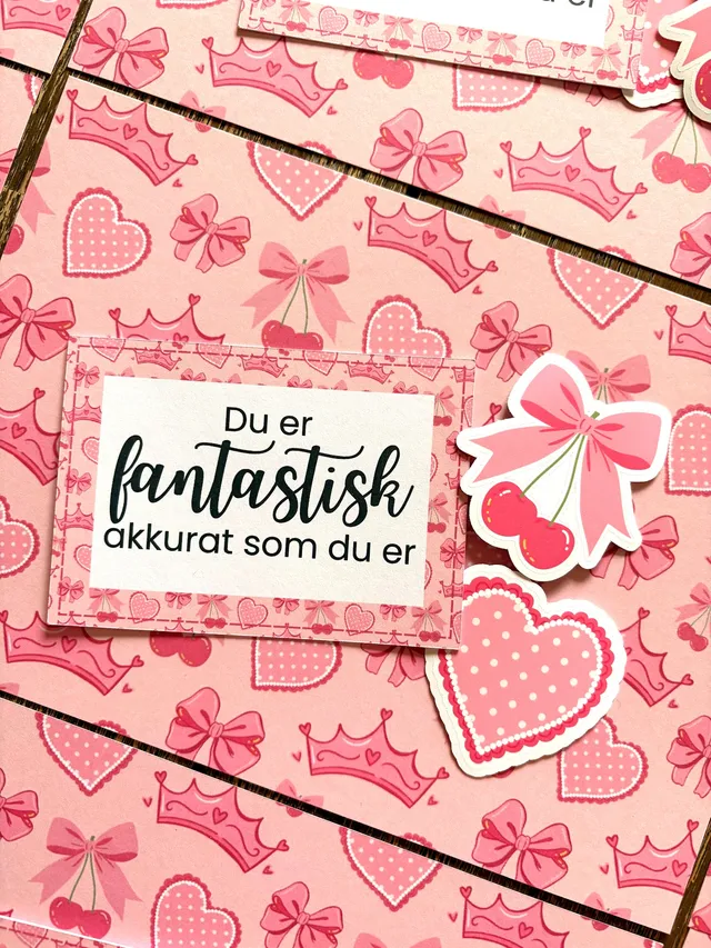 Papirglede Lykke-post brevklubb abonnement månedlig