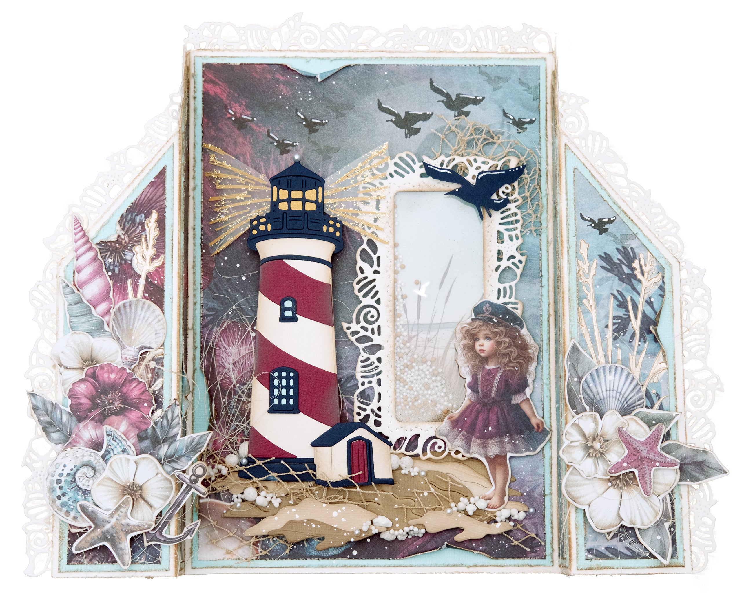 Jenine’s Mindful Art Tide of Hope designpapir tosidig 12 ark