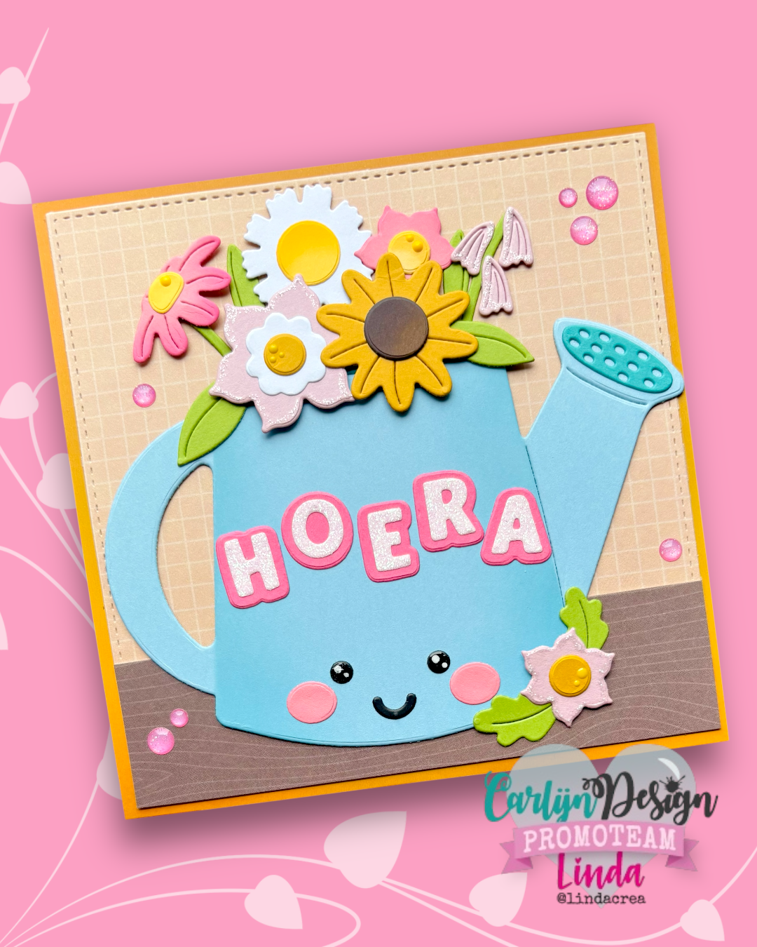CarlijnDesign Happy Garden CDJD-0059 dies vannekanne