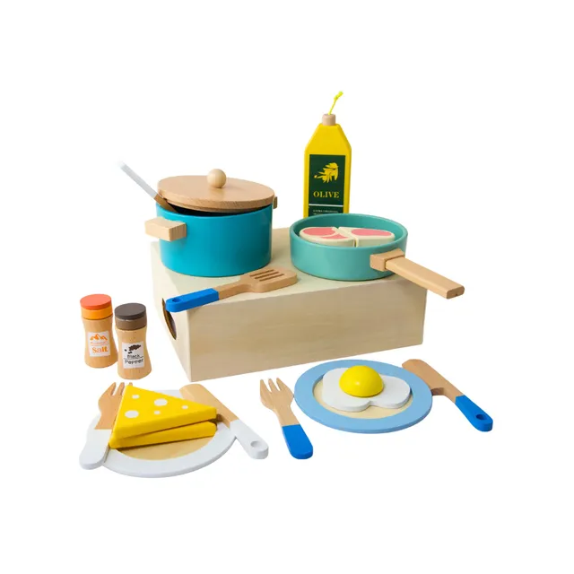 Kaiser Toy Box Dinner Time lekematsett 21 deler tre