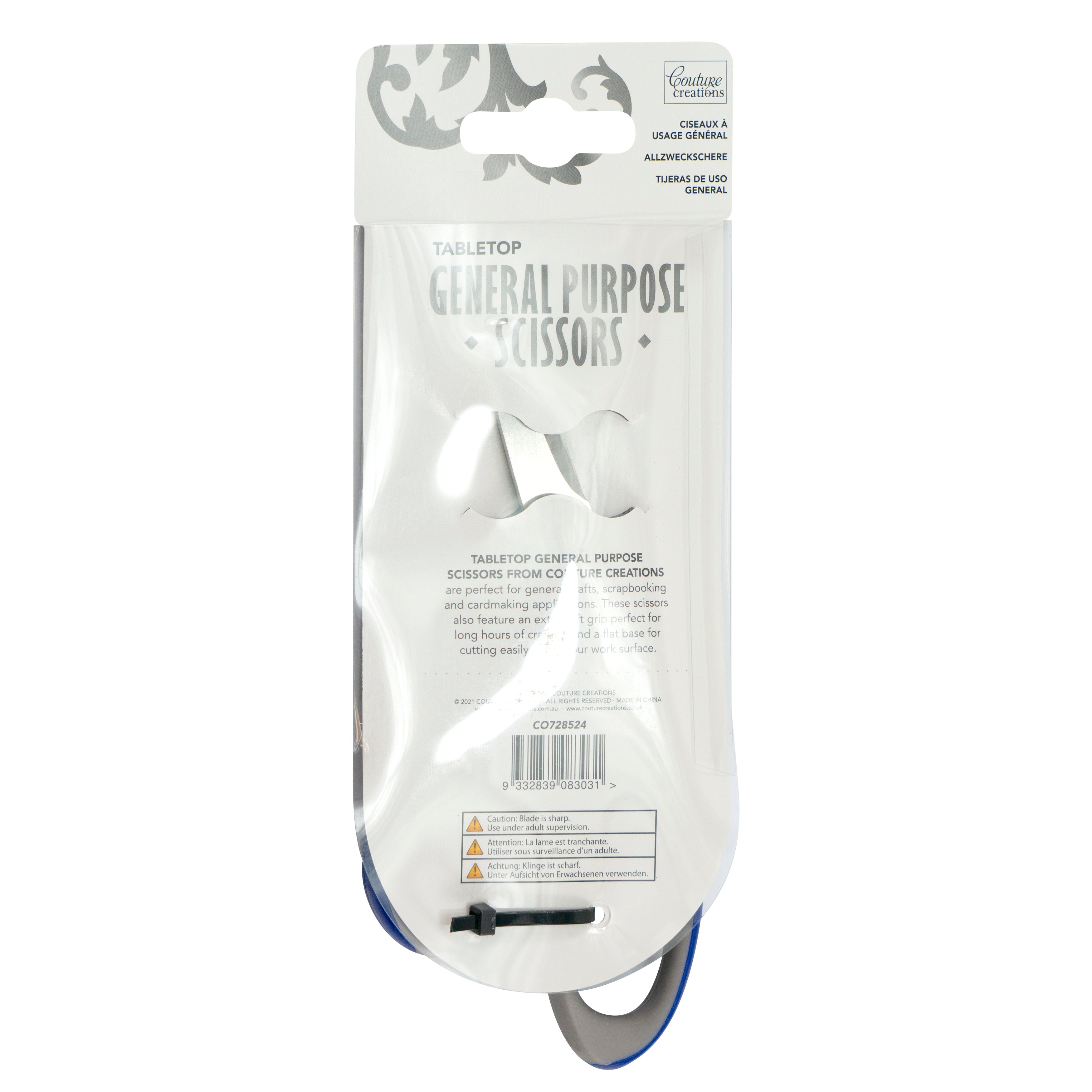 Couture Creations Tabletop General Purpose Scissors papirsaks 21 cm