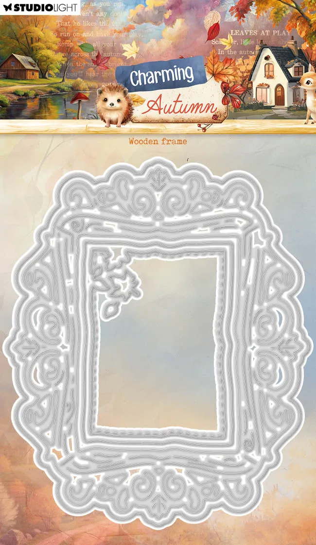 Studio Light Charming Autumn Wooden Frame dies 105x127 mm