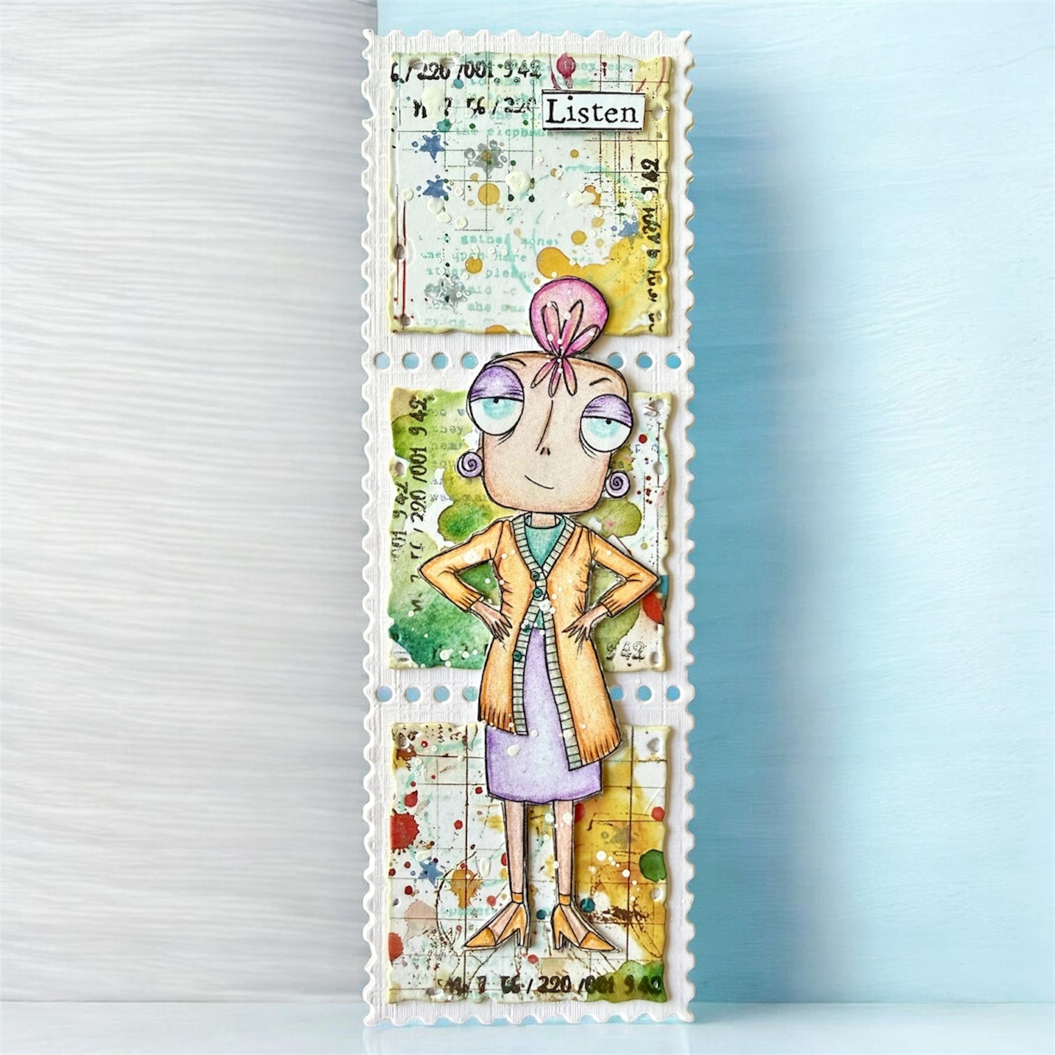 AALL & Create TP-1436 Mother Dee stempel A7 9 motiv