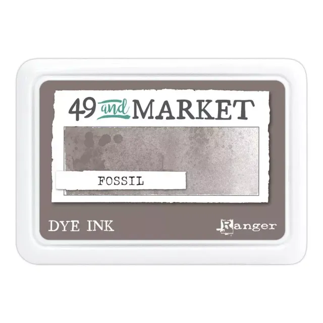 49 and Market Fossil stempelpute dye ink
