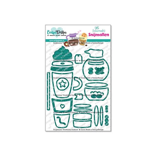 CarlijnDesign CDSN-0331 Brewtiful Buddies dies kaffe