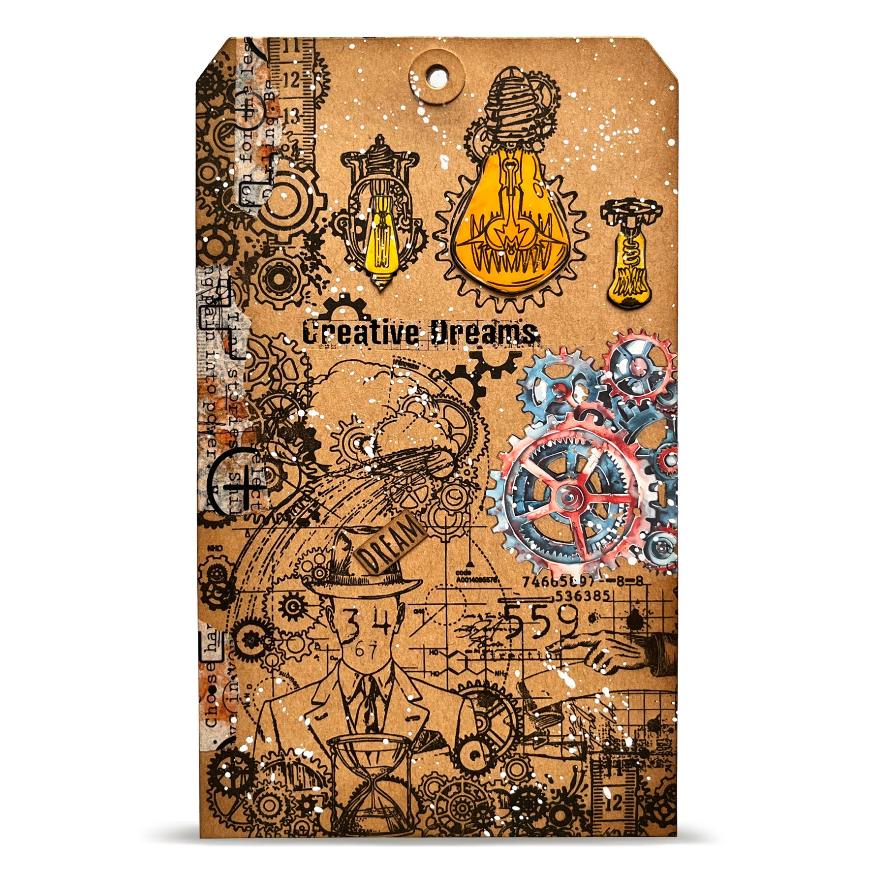 Aall and Create TP-1459 Clockwork Core stempelsett A6 klar