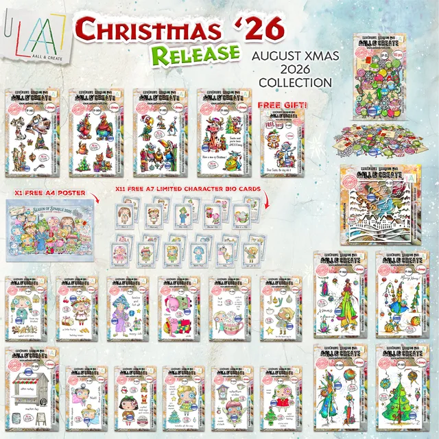 Aall and Create Christmas Complete Collection stempelsett jul