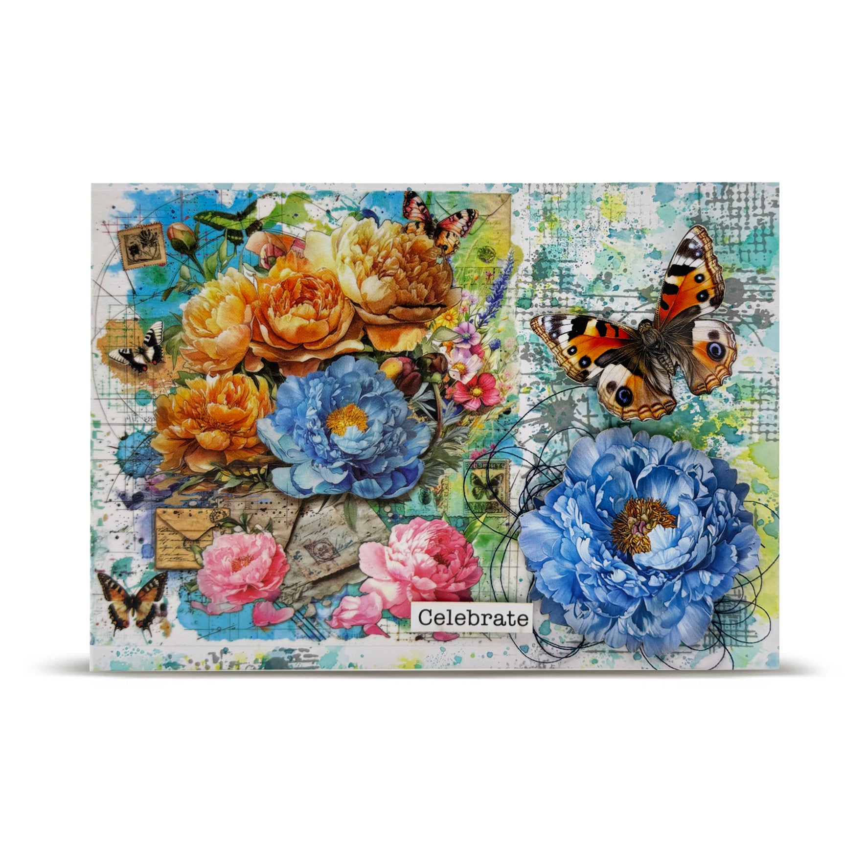 Colourburst Botanicals Layer-It-Up washitapelesett 4 ruller botanisk
