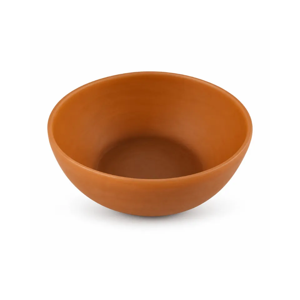K&Co Lagoon salatbolle liten Brun resin servering