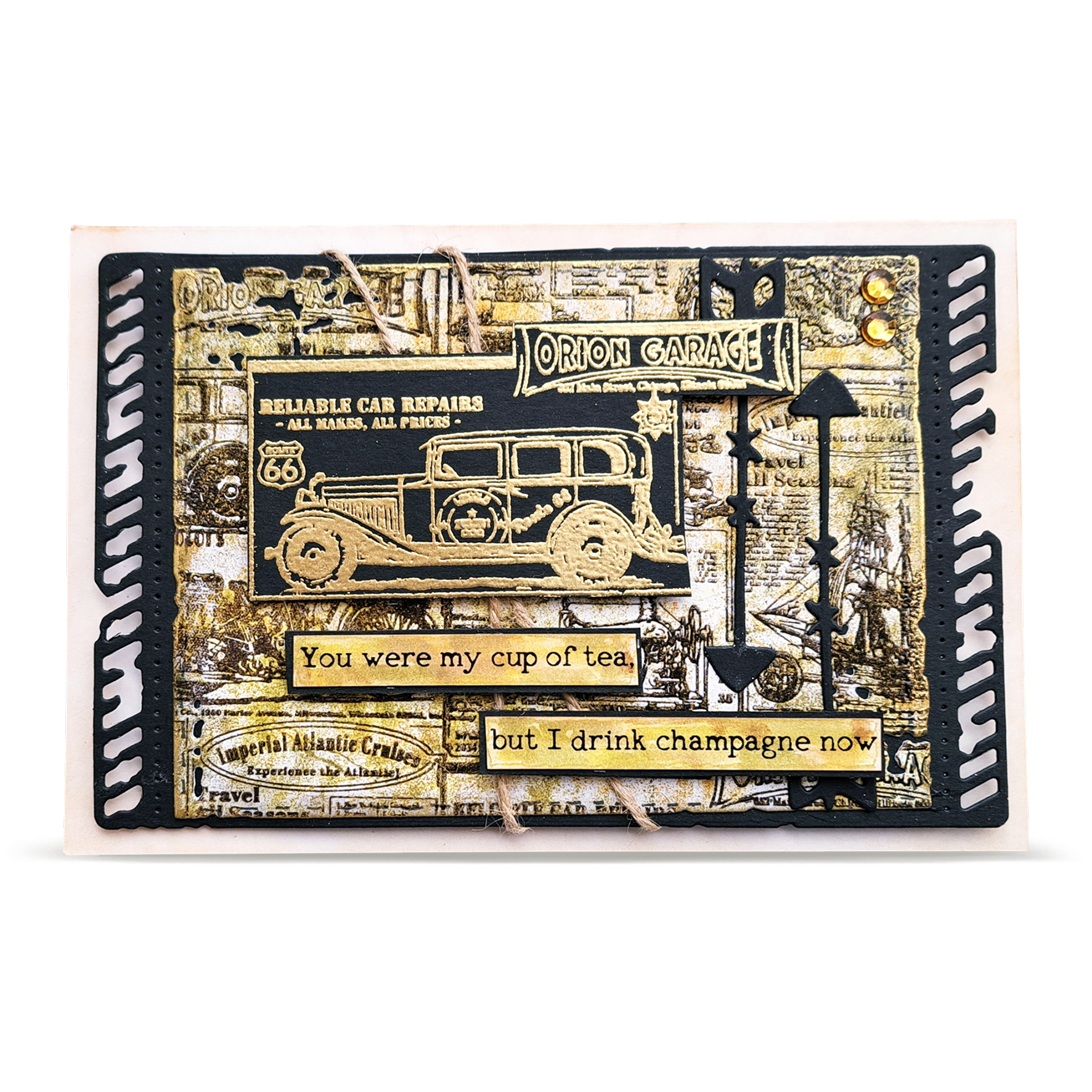 AALL & Create TP-1343 Global Gazette clearstamp A6 avis