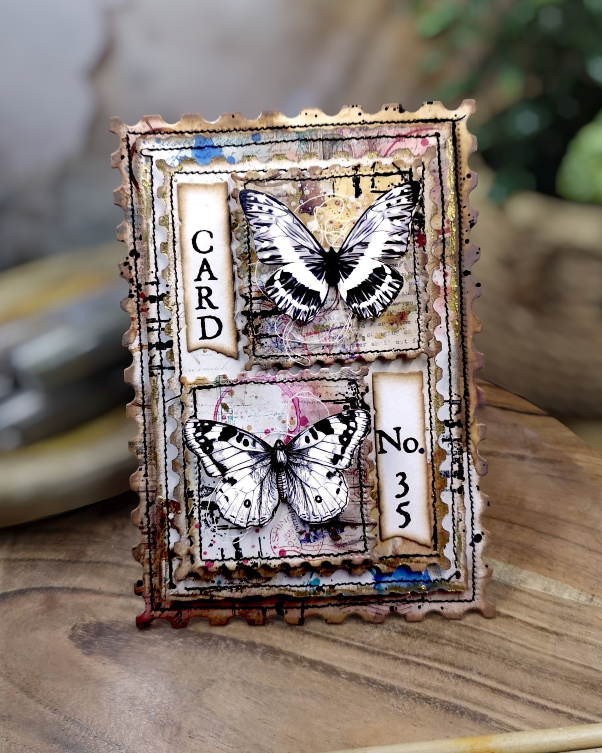 AALL & Create PA-53 Traces of Time designpapir 6x6" 10 ark