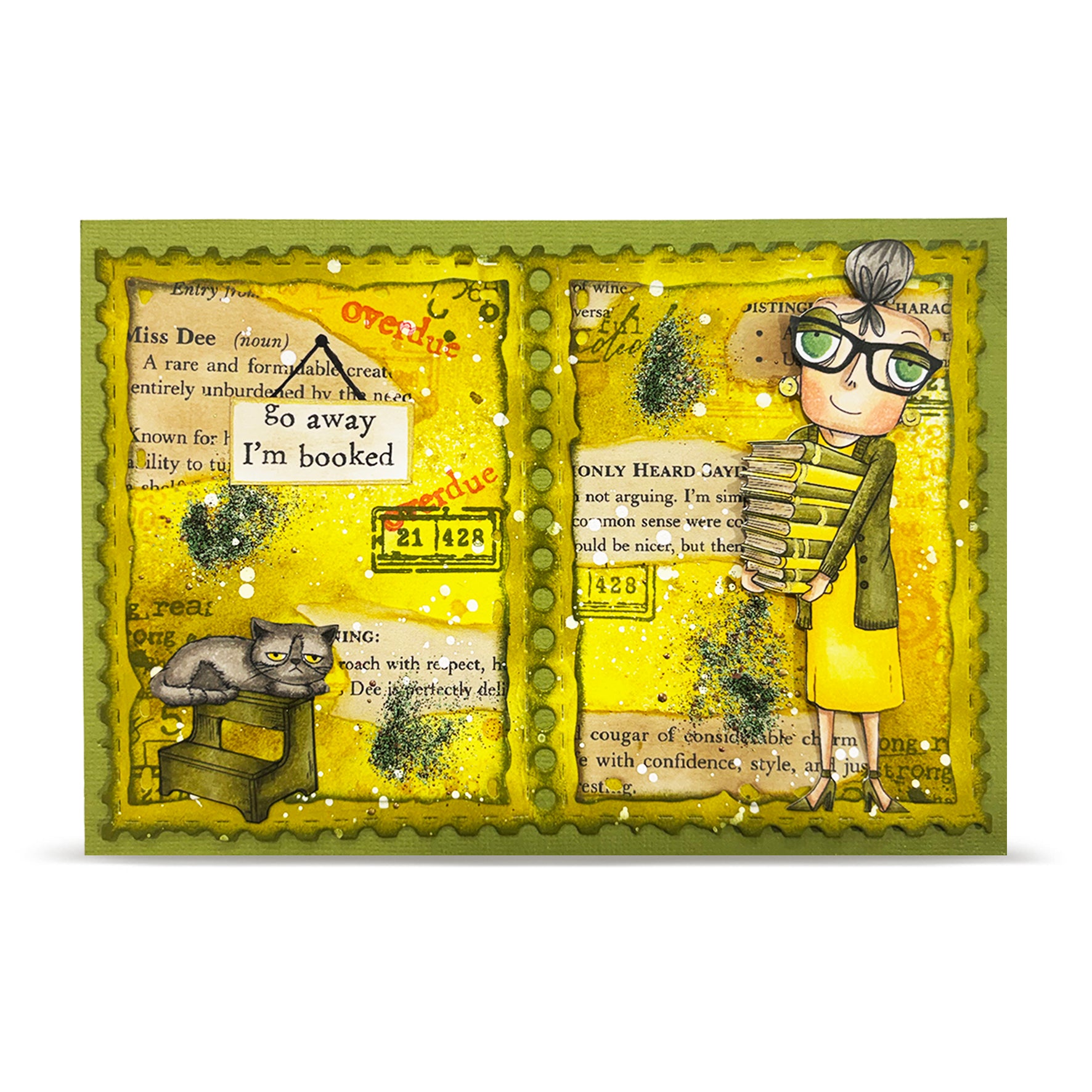 AALL & Create TP-1433 Dee is Booked stempelsett A7