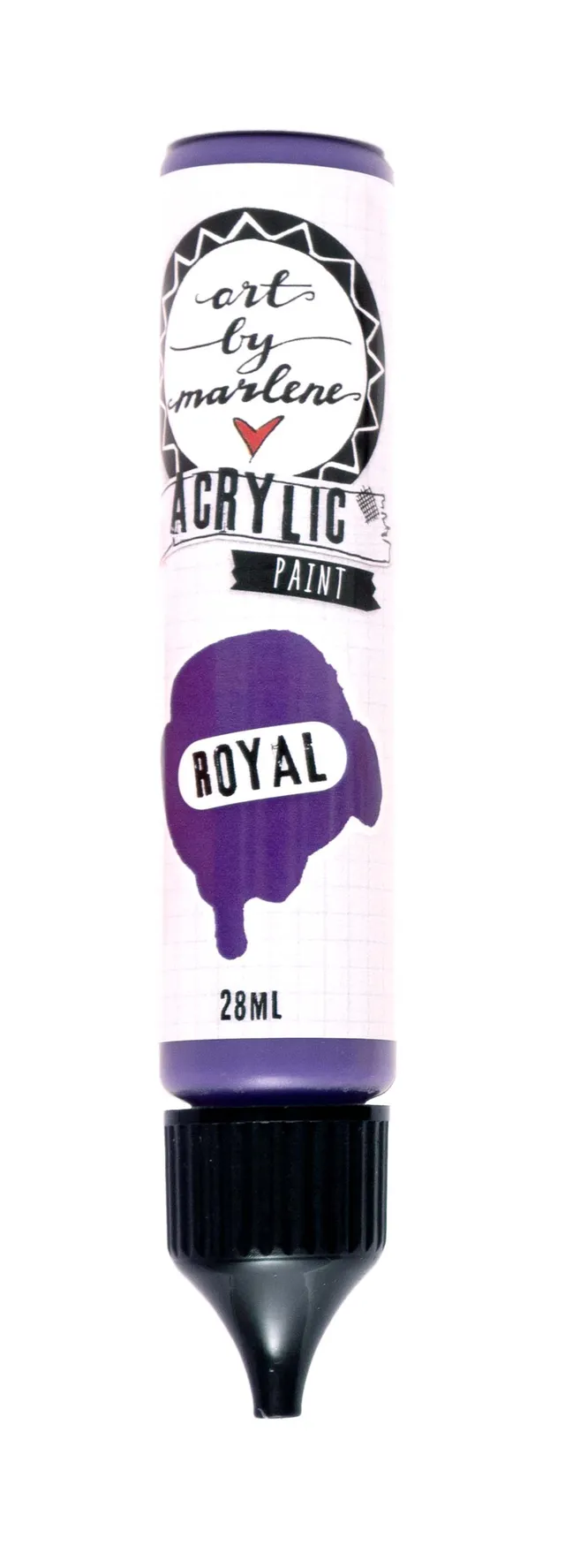 Art by Marlene Essentials akrylmaling 28ml royal blå