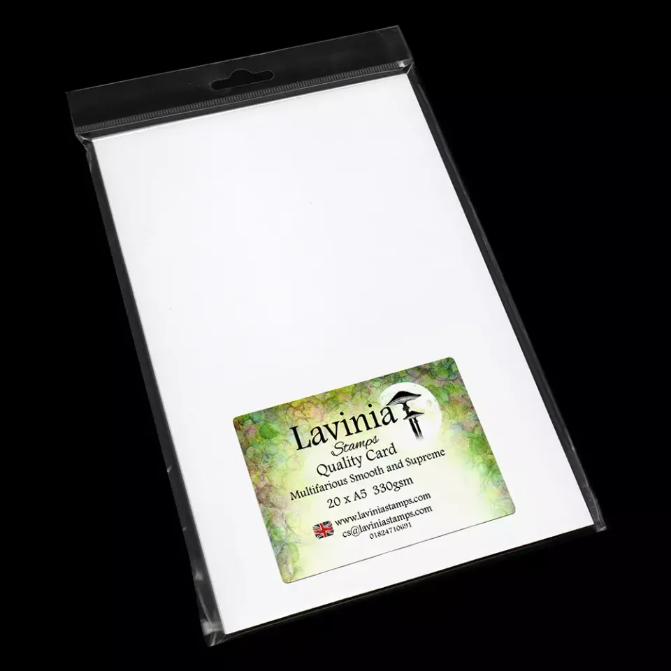 Korthobby Multifarious Card A5 hvit kartong