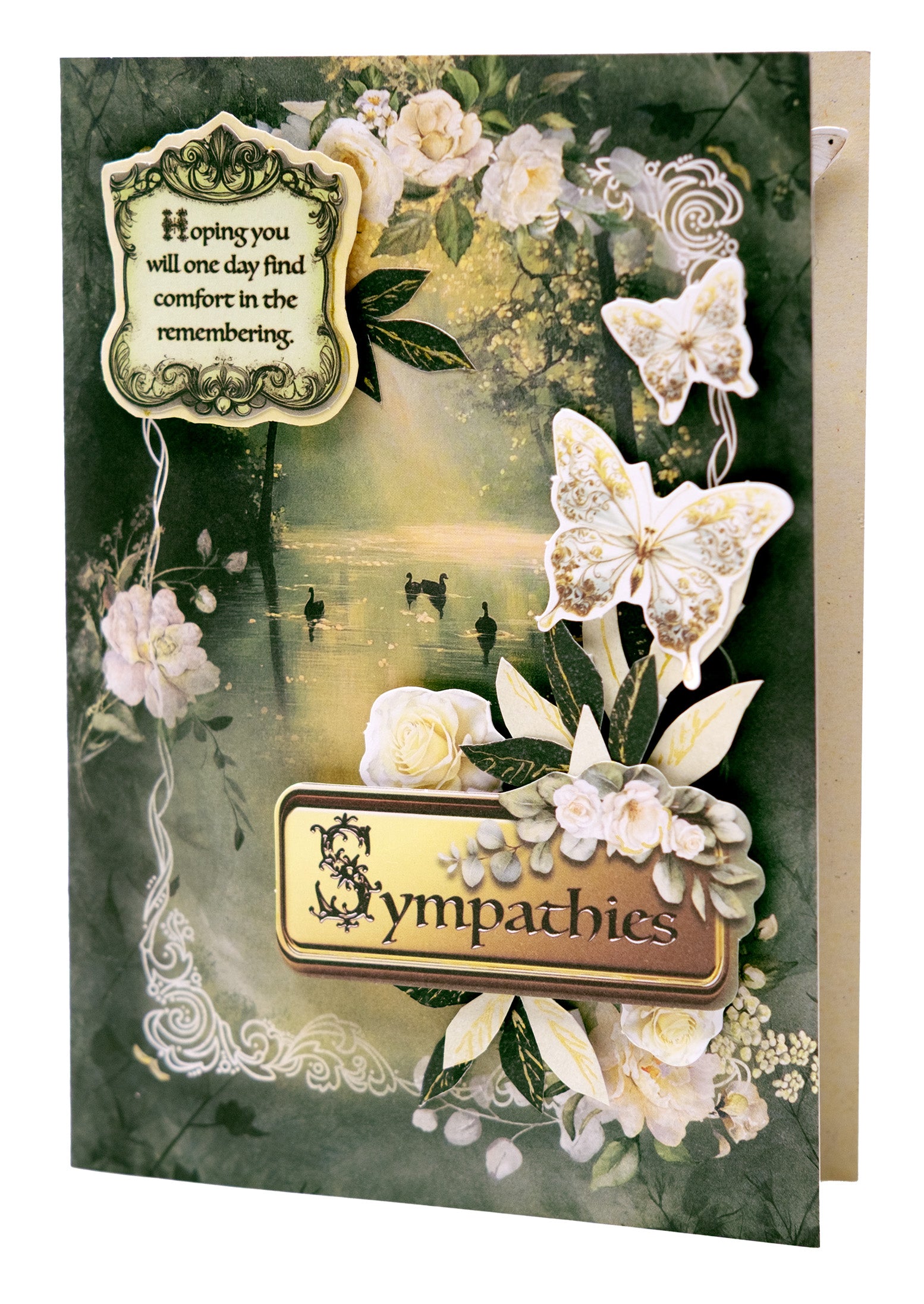 Studio Light Quiet Morning papirelementer sentiments EN 21 deler