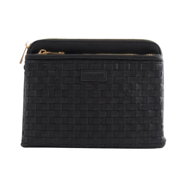 KaiserCraft Woven Bag veske svart flettet