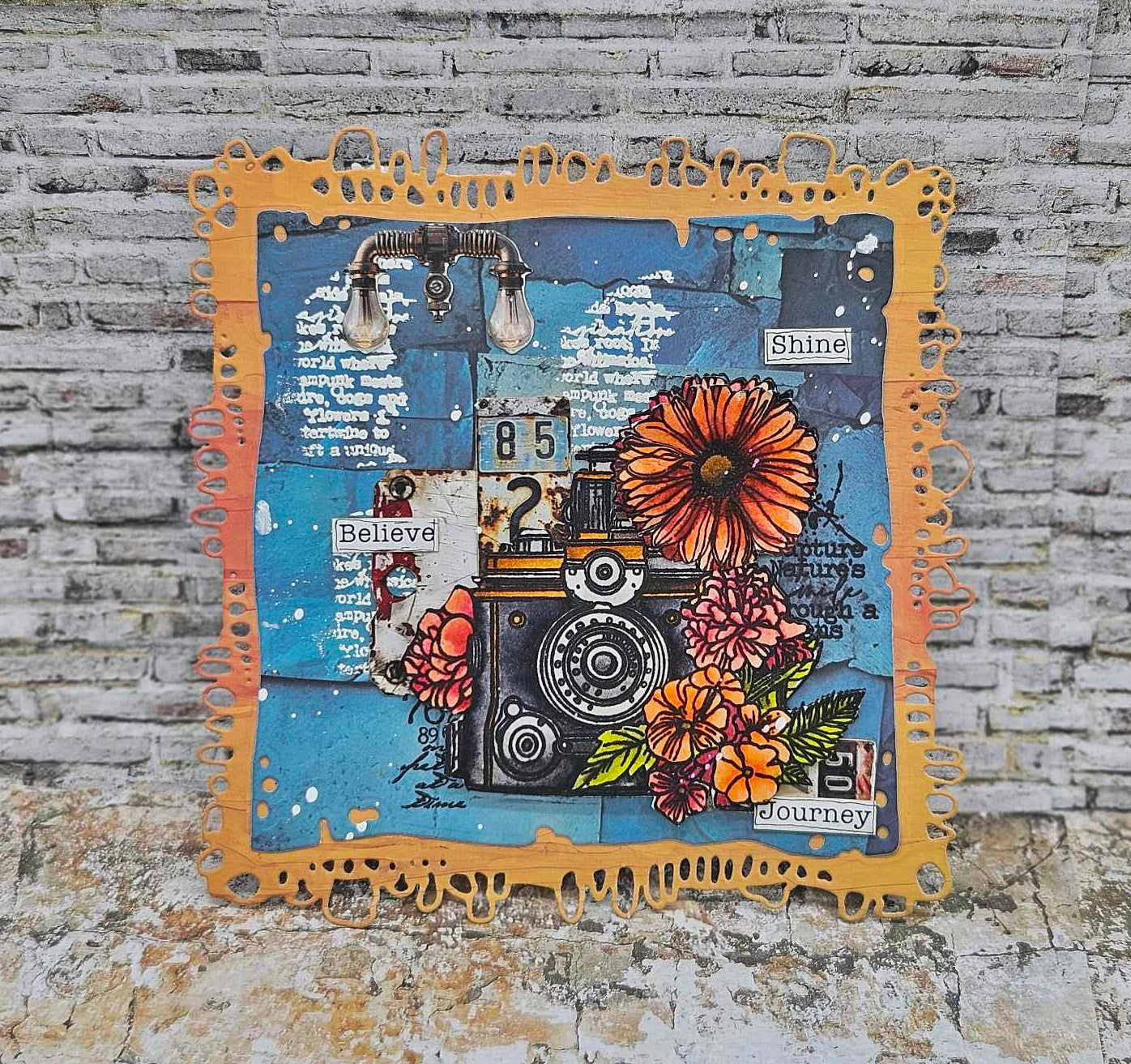 AALL & Create TP-1227 Shutter Cogs stempelsett A6 tannhjul