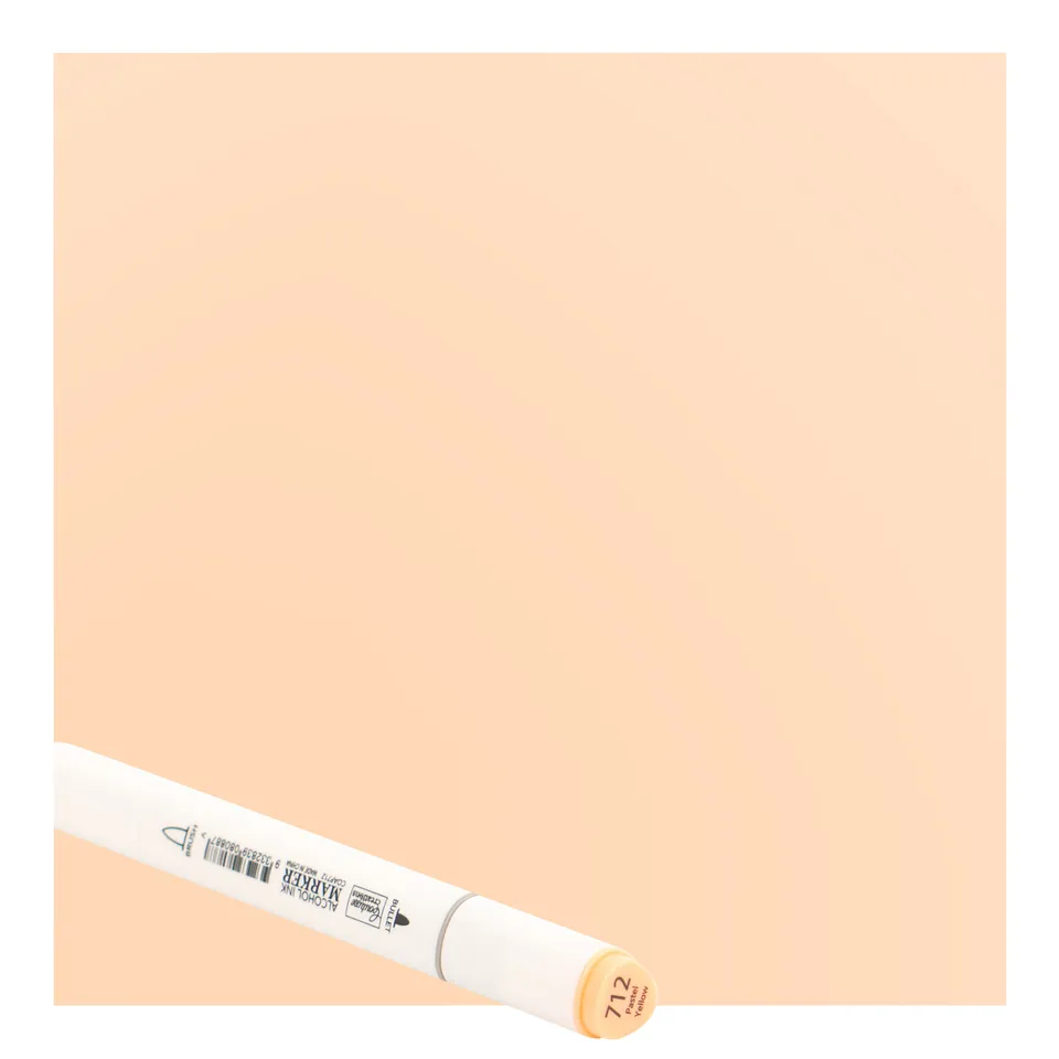 Couture Creations Pastel Yellow alkoholmarker twin tip