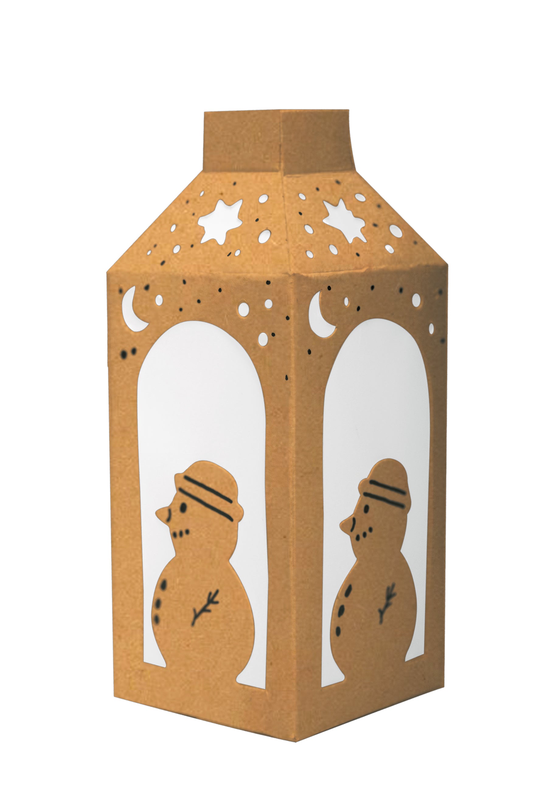 Studio Light Essentials Snowman die-cut paper pad 10 ark