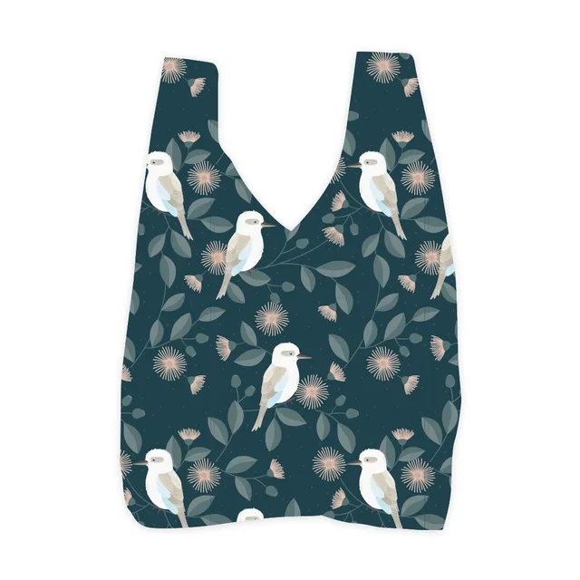 KaiserCraft Kookaburra handlenett polyester gjenbrukbart