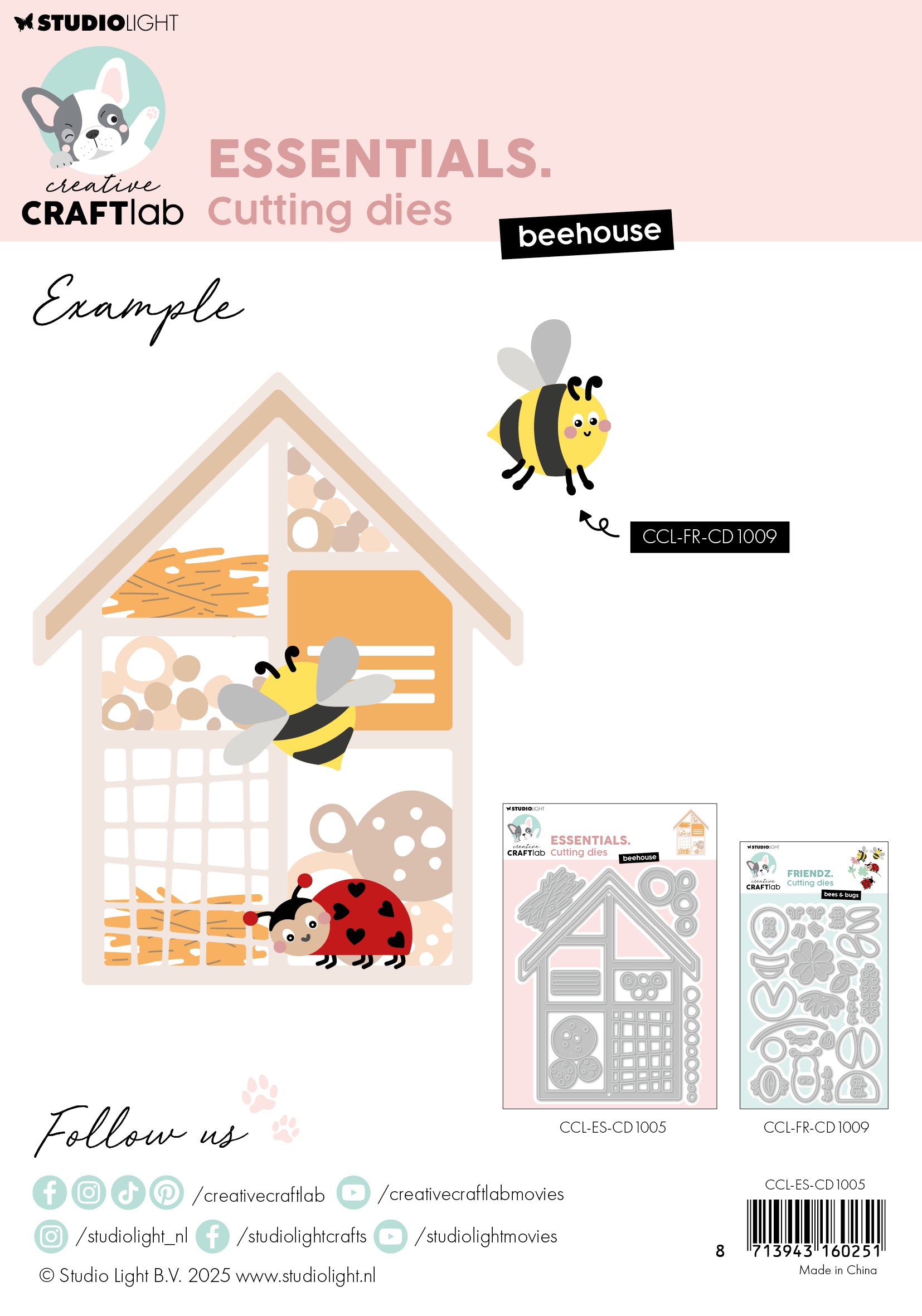 Creative Craftlab Beehouse dies bikube hage 3D-effekt