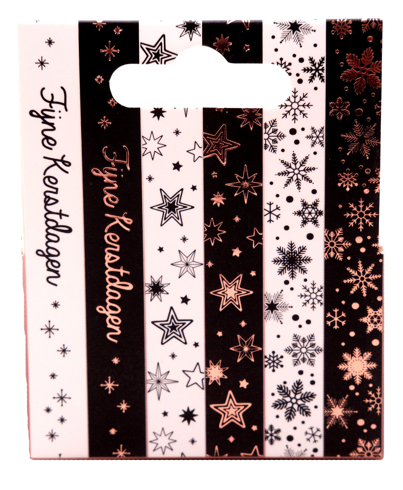 Studio Light Essentials washi tape Black/White NL Rose Gold