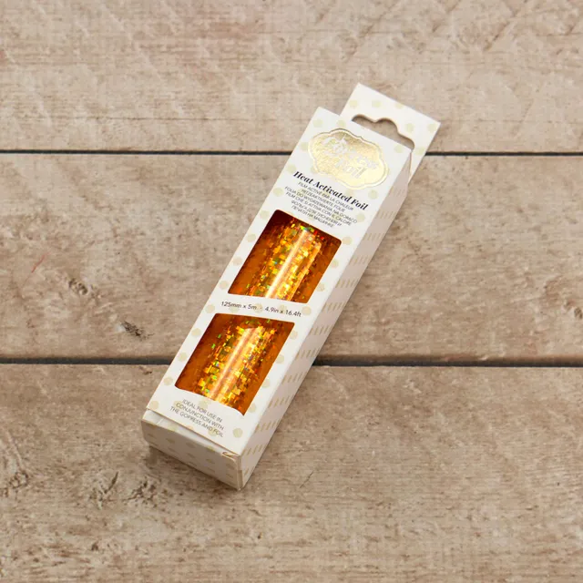 Couture Creations Gold Foil varmefolie gull systematic 125mm x 5m