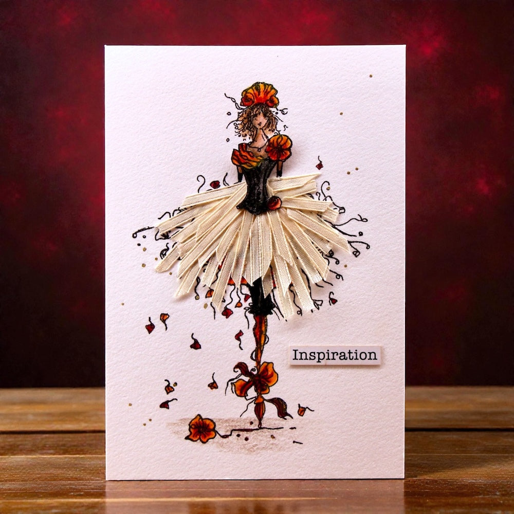 Aall and Create TP-1400 Pirouette of Petals stempelsett A6