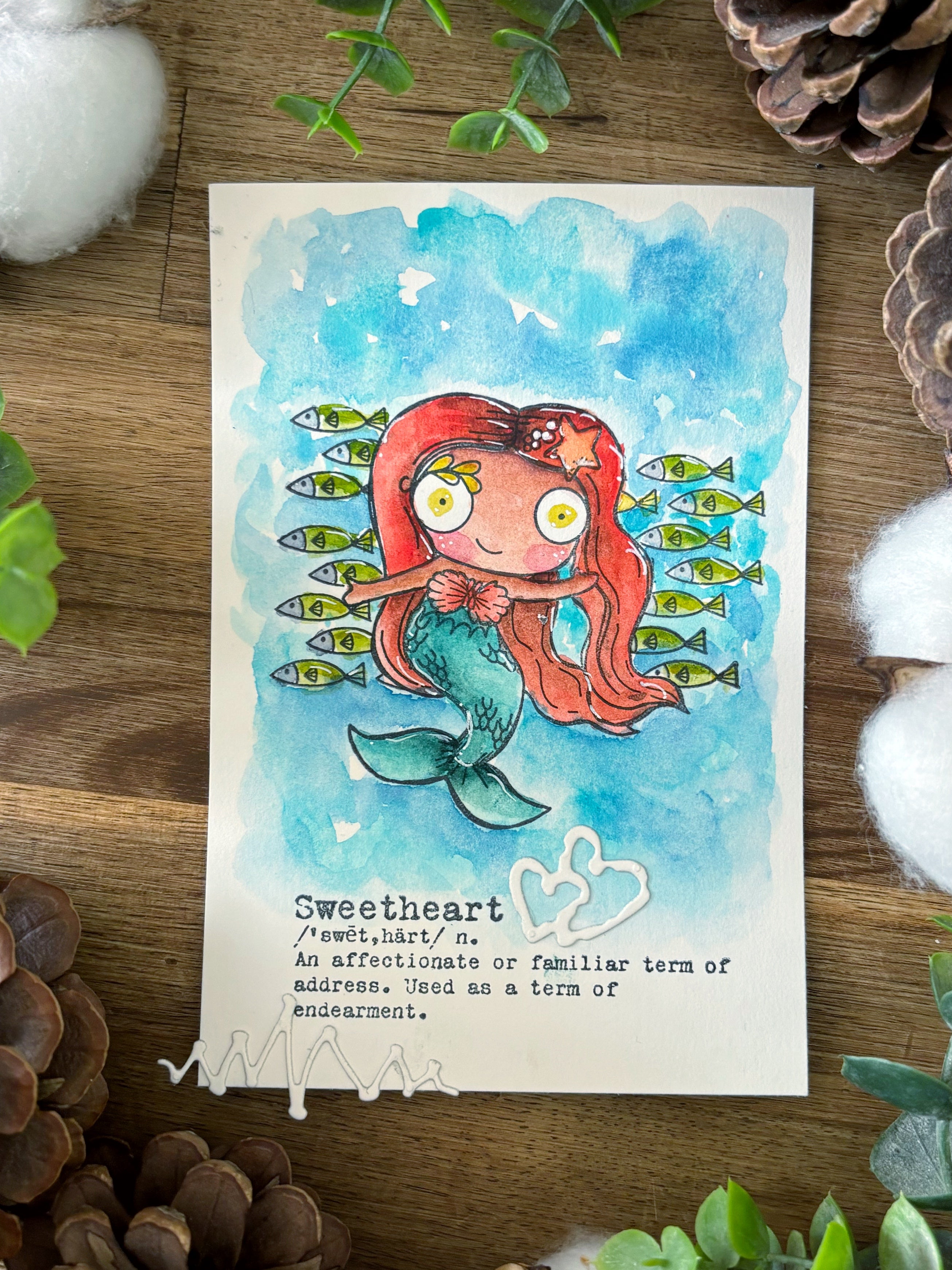 AALL & Create TP-855 Ocean Girl stempelsett A7