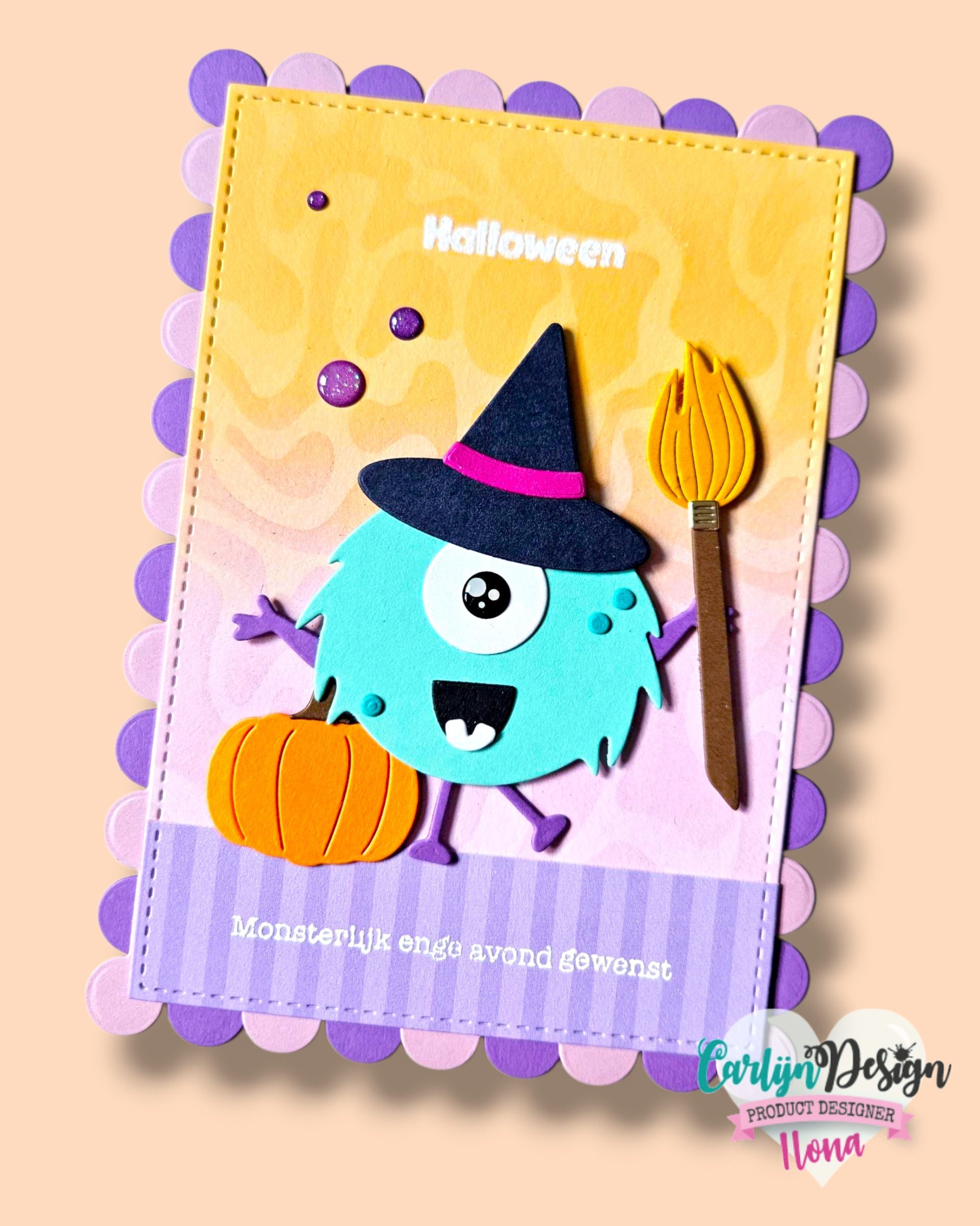 CarlijnDesign Peculiar Pals CDSN-0328 dies monster