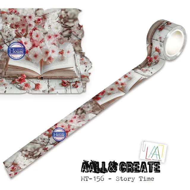 AALL & Create MT-156 Story Time washitape 25mmx10m