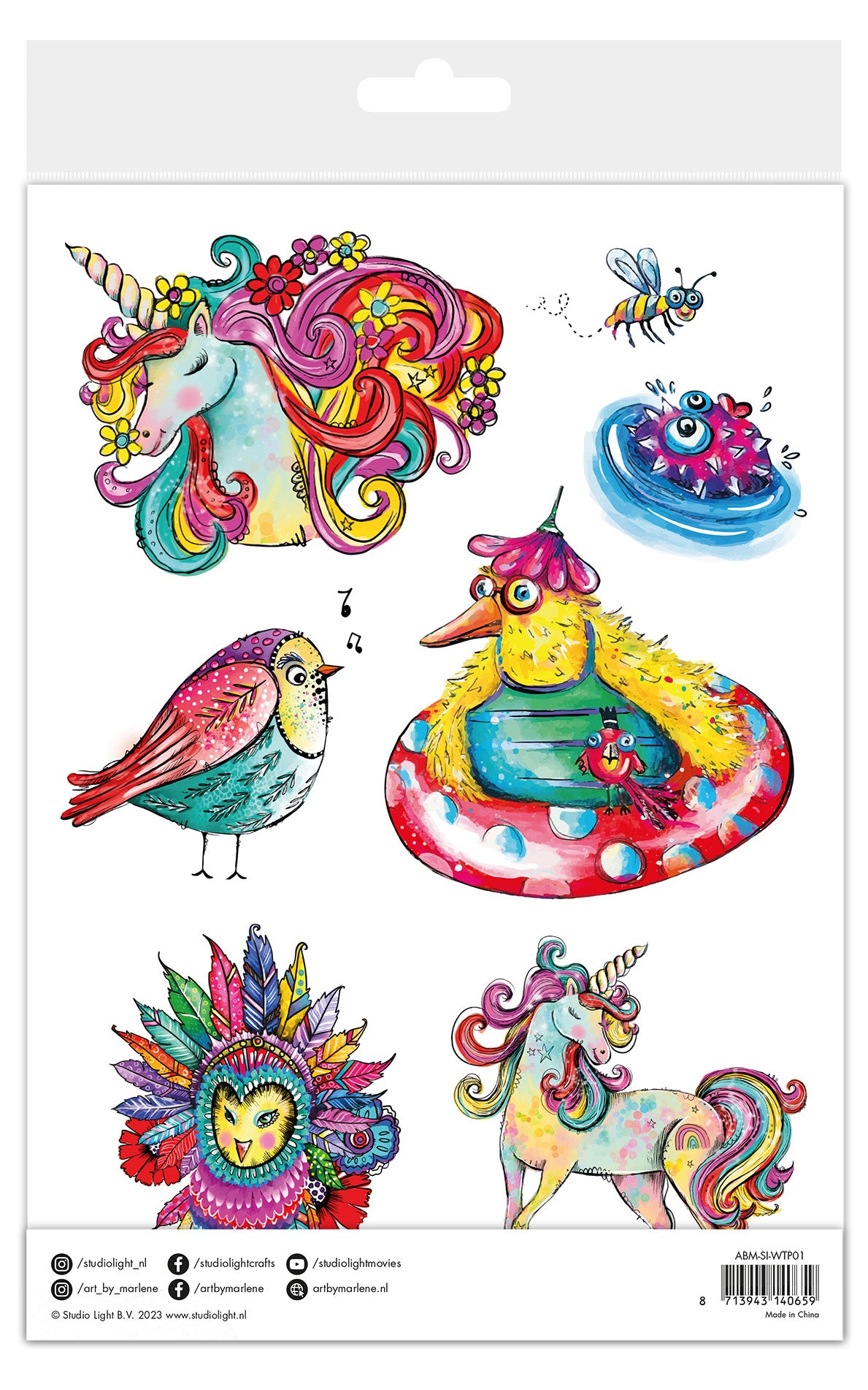 Art by Marlene Signature transferpapir Colorful Mix