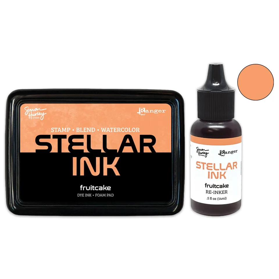 Simon Hurley Stellar Fruitcake stempelpute m/refill rød