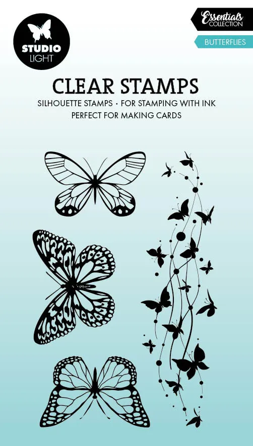 Studio Light Essentials Butterflies stempel sommerfugler