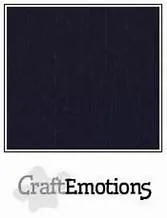 Korthobby Linen Cardstock kartong svart