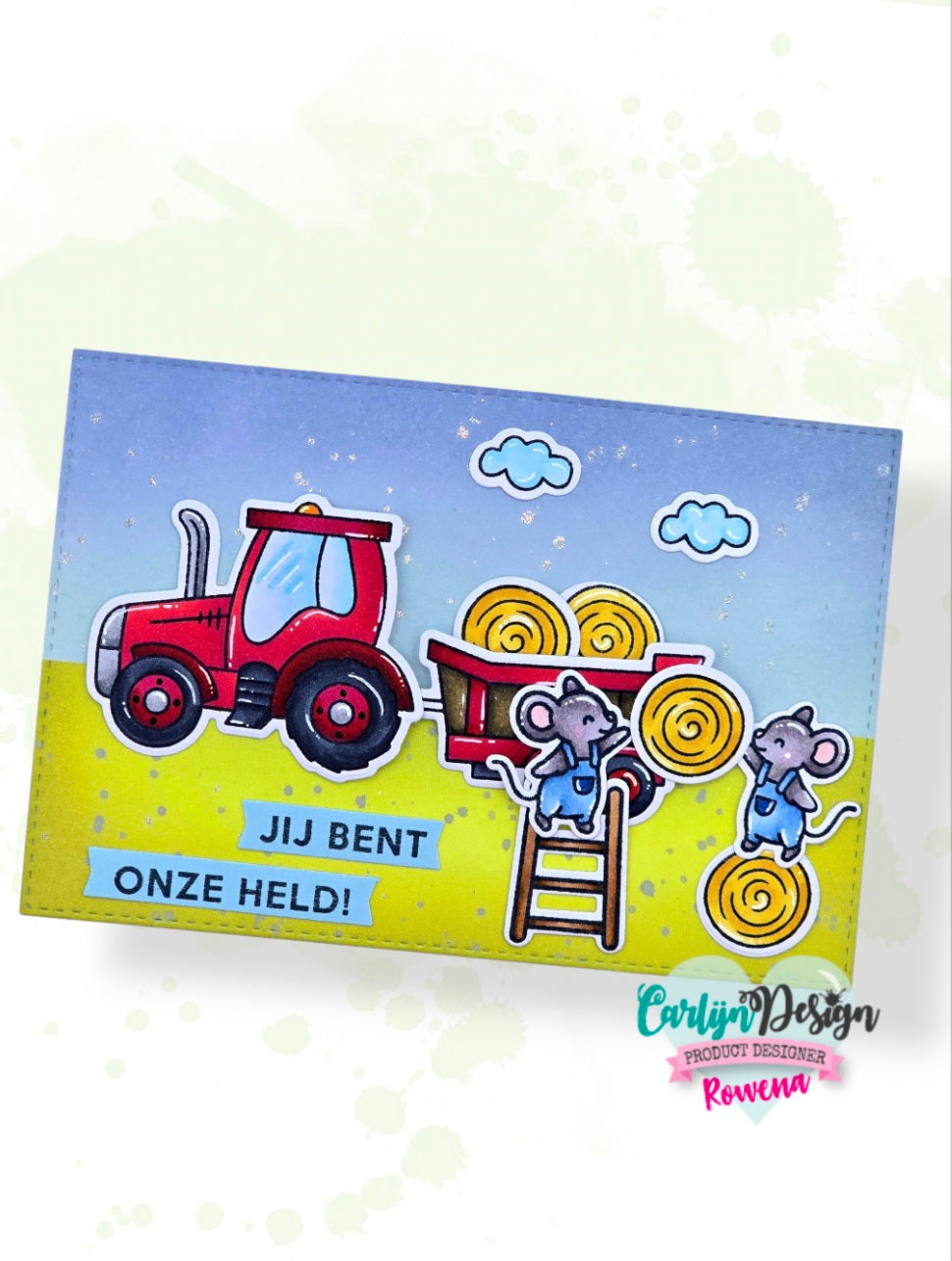CarlijnDesign Voertuigen 2 CDSN-0382 dies traktor