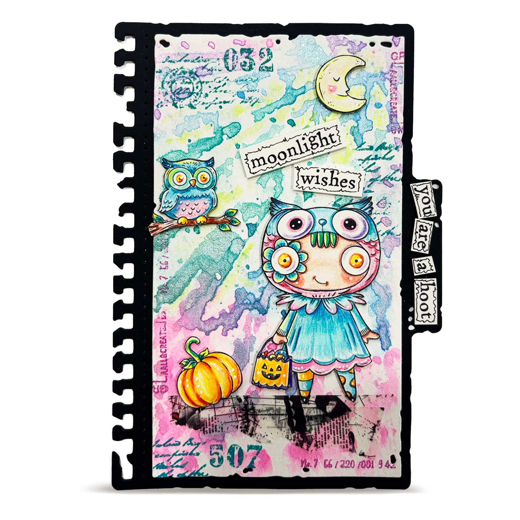 Aall and Create TP-1421 Moonlight Wishes stempelsett A7