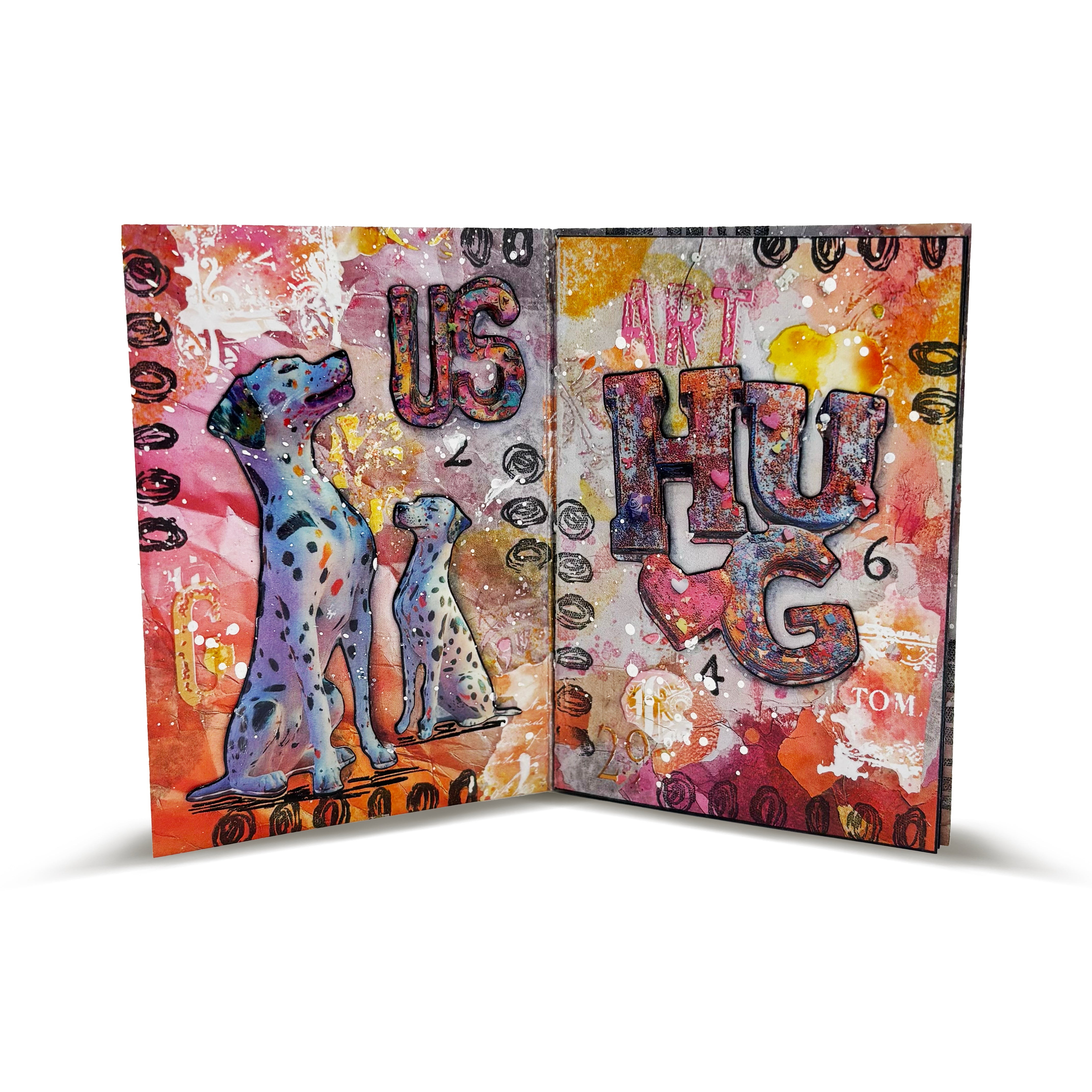 AALL & Create Radiant Whispers designpapirpakke A4+A5