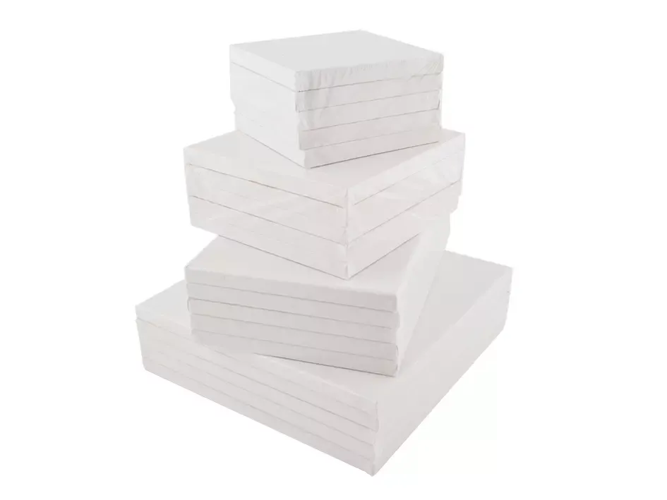Korthobby Lerret oppspent 20x30cm 5stk bomull