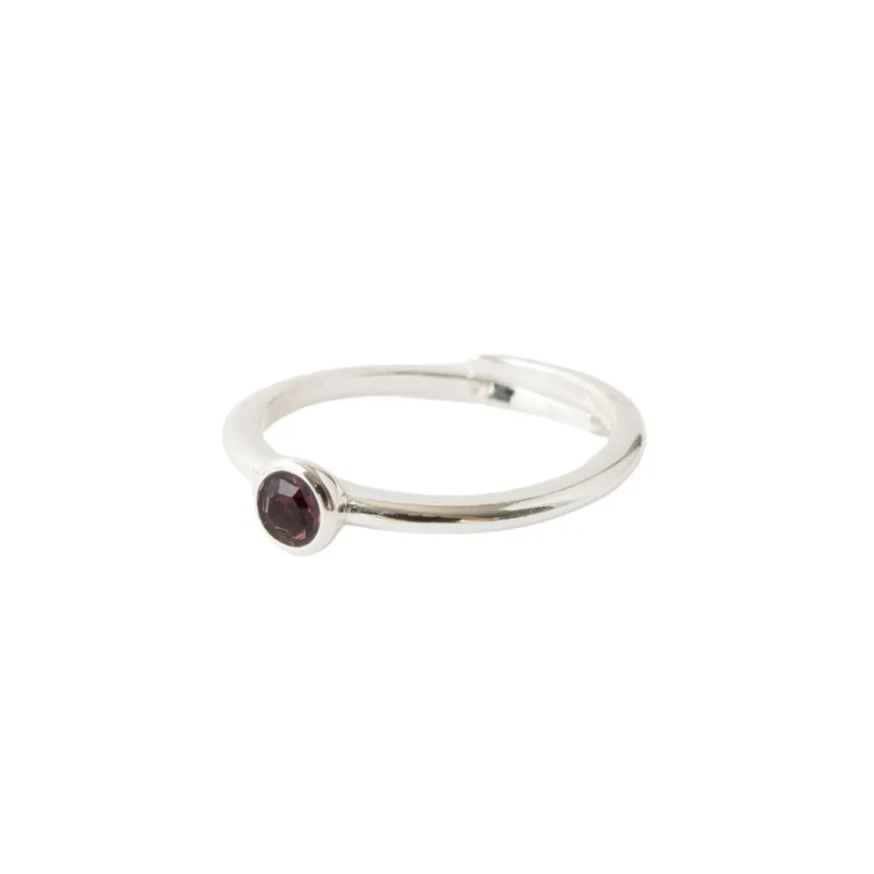 KaiserCraft Birthstone justerbar ring februar ametyst