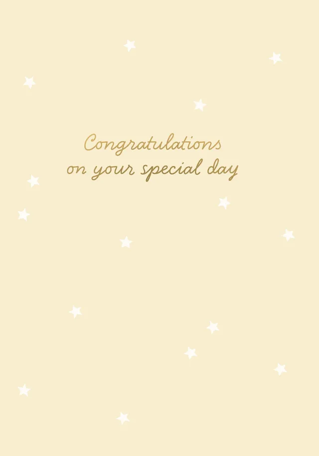 KaiserCraft Little Adventurer Special Day gratulasjonskort med konvolutt