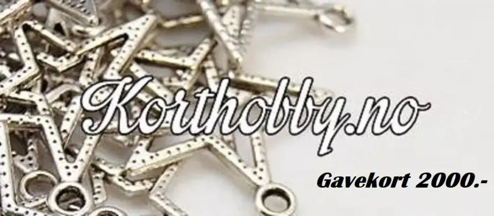 Korthobby gavekort 2000 kr digital levering