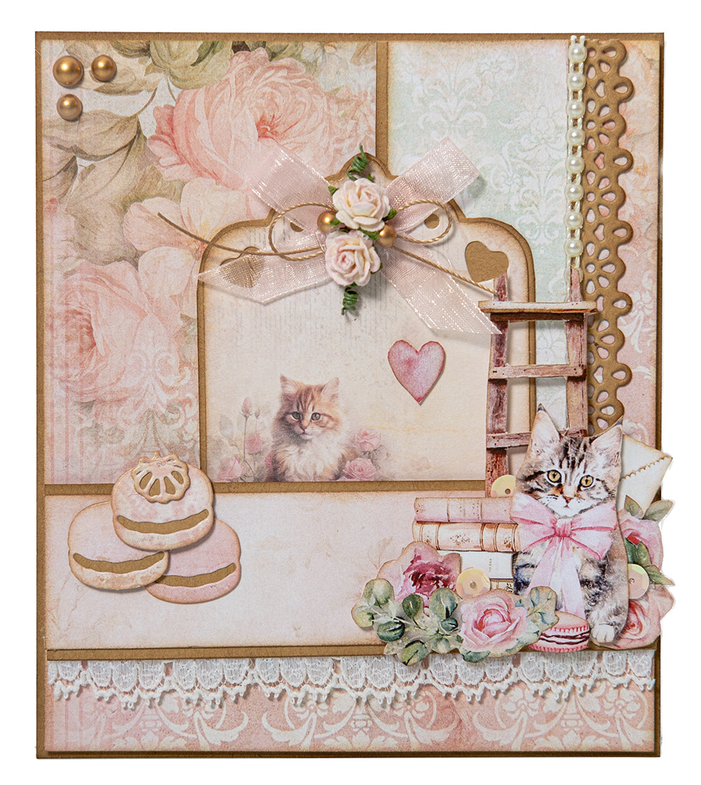 Studio Light A Cat's Secret Tags ATC-tagger 250 gsm