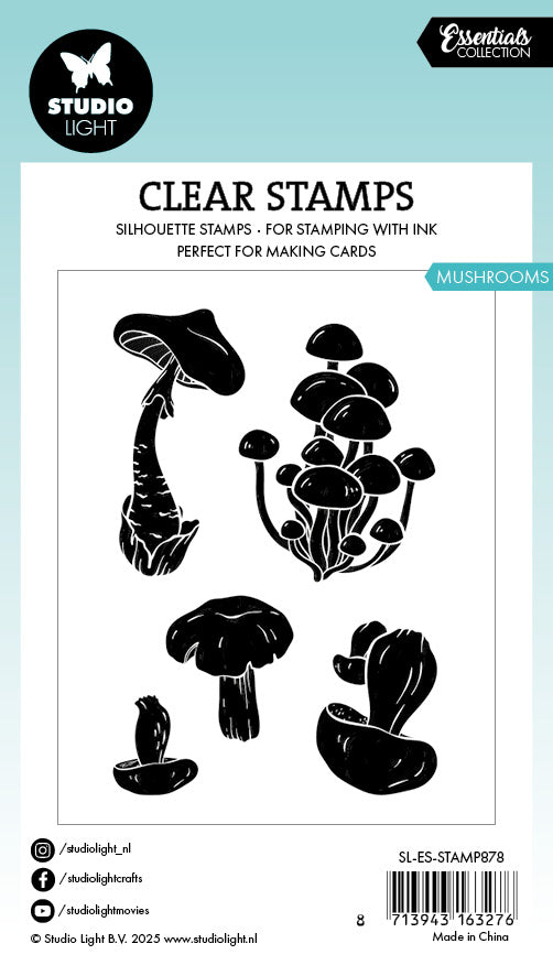 Studio Light Essentials Mushroom stempel sopp