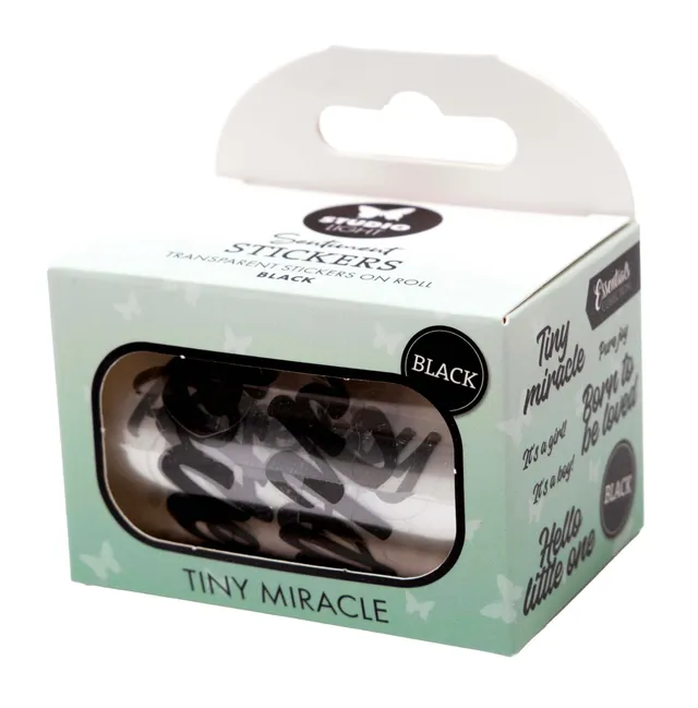 Studio Light Essentials Tiny miracle klistremerker sort 5 m