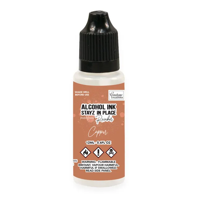 Couture Creations Stayz in Place refill copper perlemor  alkoholblekk