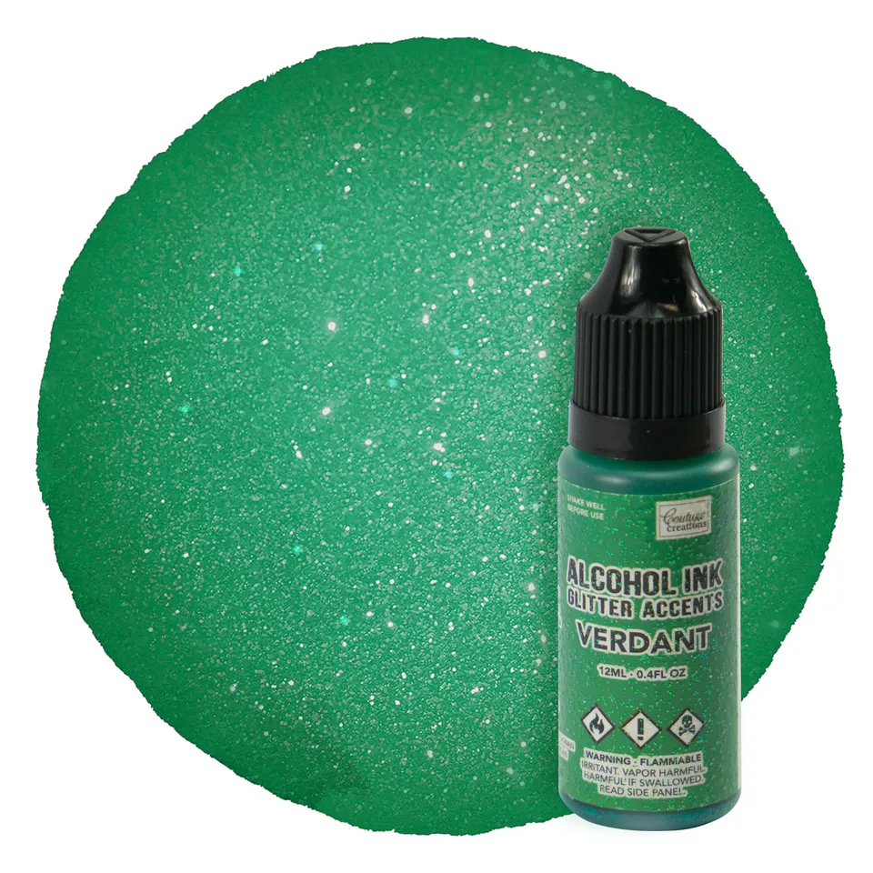 Couture Creations Verdant alkoholblekk glitter 12 ml